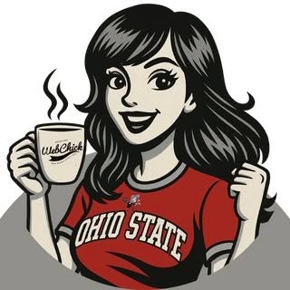 Web Chick mascot illustration &mdash; founder Crissy Devine&rsquo;s brand character