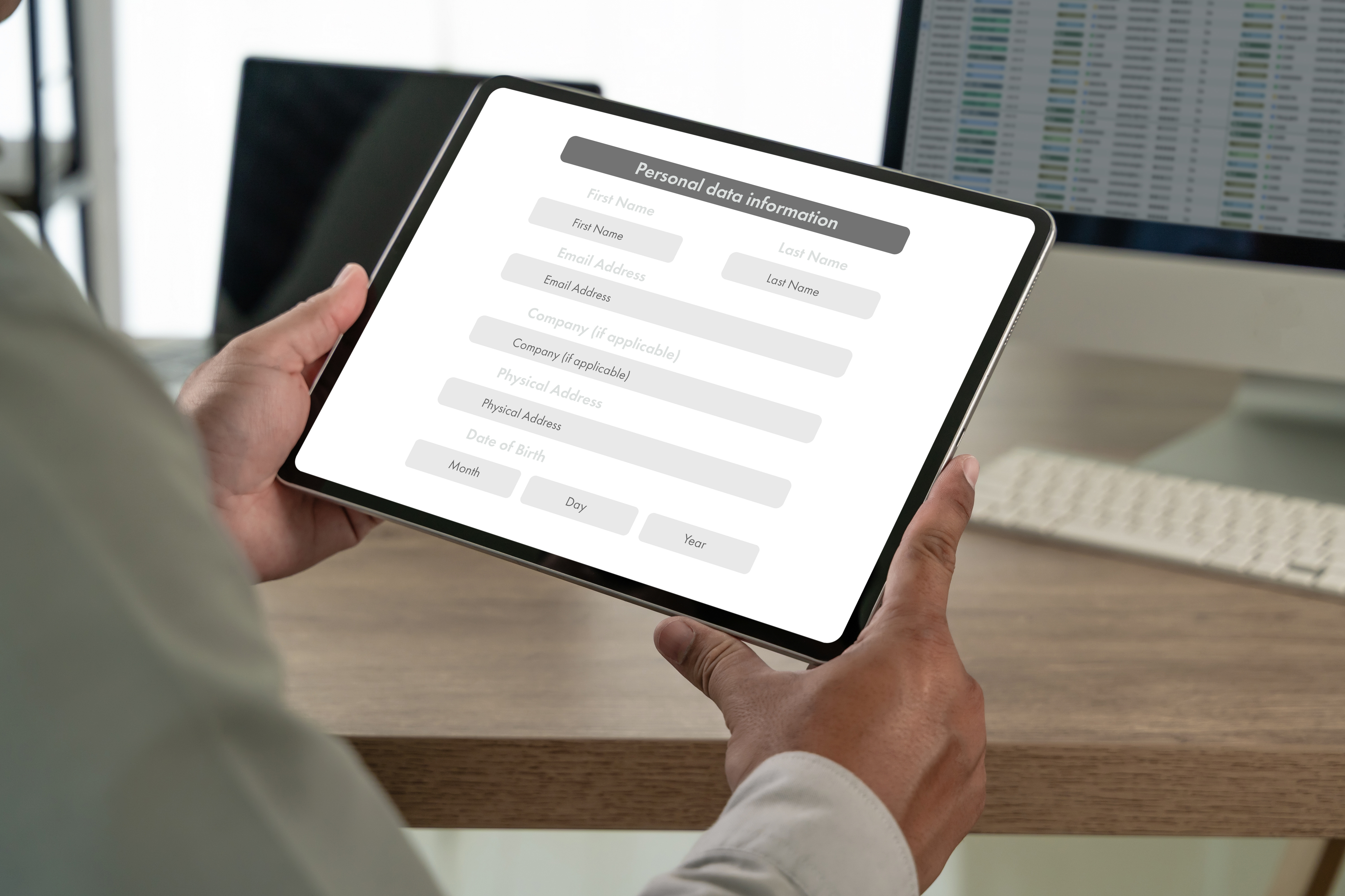 ADA compliant fillable PDF form converted to HTML