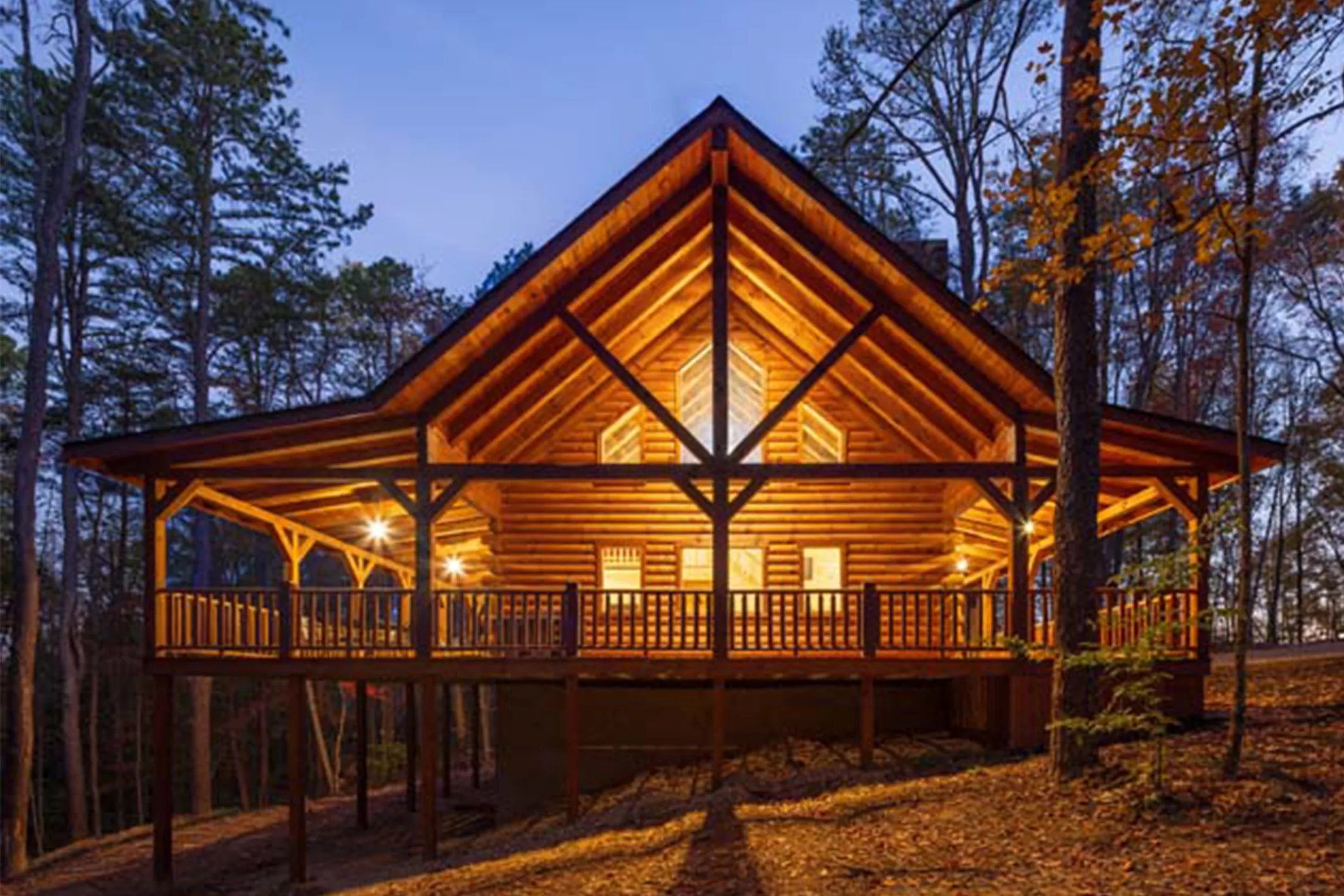 Hocking Hills Serenity Cabins website