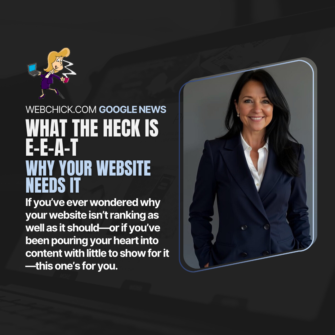 Web Chick News about Google What the Heck is E-E-A-T